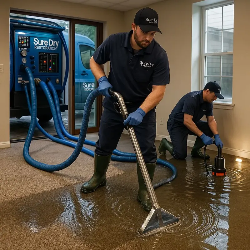 Water Extraction and Removal process in Wapello, IA